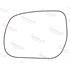 Left Stick On Wing Mirror Glass for Daihatsu TERIOS 2005 Onwards