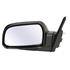 Left Wing Mirror (electric, heated, black cover) for Hyundai TUCSON, 2004 2010
