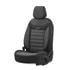 Premium Cotton Leather Car Seat Covers LINE SERIES   Black Grey For Mitsubishi SPACE STAR 1998 2004