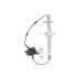 Rear Left Electric Window Regulator (with motor) for JEEP GRAND CHEROKEE Mk II (WJ, WG), 1999 2000, 4 Door Models, WITHOUT One Touch/Antipinch, motor has 2 pins/wires