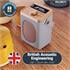 Majority Little Shelford Portable DAB Radio with Bluetooth   Grey