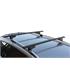 Steel Lockable Roof Bars for Volvo V90 II 2016 Onwards with Solid Closed Rails