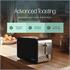 Sleek Toaster   Black
