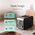 Sleek Toaster   Black