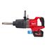 Milwaukee M18 FUEL Cordless High Torque 1 Impact Wrench D Handle Long Anvil Friction Ring with 1x 12.0Ah Battery