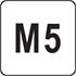 THREADED ALUMINUM RIVET NUTS M5, 20PCS