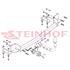 Steinhof Towbar (fixed with 2 bolts) for Mazda PREMACY, 1999 2005