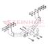 Steinhof Forged Towbar (fixed with 2 bolts) for Volkswagen LT Mk II van, 1996 2006
