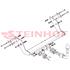 Steinhof Automatic Detachable Towbar (horizontal system) for Mercedes VANEO, 2002 2005