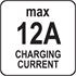 BATTERY CHARGER 6/12V 12A 210AH LED
