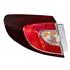 Left Rear Lamp (Estate Model Only, Outer On Quarter Panel, Supplied With Bulbholder And Bulbs, Original Equipment) for Renault MEGANE Estate 2009 on