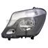 Left Headlamp (Halogen, Black Bezel, Takes H7 / H7 Bulbs, Supplied With Motor, Original Equipment) for Mercedes SPRINTER 5 t Bus 2014 on