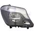 Right Headlamp (Halogen, Black Bezel, Takes H7 / H7 Bulbs, Supplied With Motor, Original Equipment) for Mercedes SPRINTER 5 t Bus 2014 on