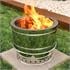 MIDOS Phoenix Portable Firepit   30cm Stainless Steel