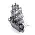Metal Earth Black Pearl 3D Model Kit With Revolving Stand