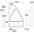 MAYPOLE 10 30V LED Left Hand Triangle Rear Combination Lamp