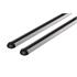 Complete set of aluminium roof bars, supplied with locks and keys