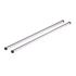 Nordrive Helio Silver Aluminium Roof Bars Set for Mitsubishi OUTLANDER III Van 2013 to 2021
