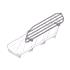 Car Dog Guard / Dog Barrier Set (990x240mm), For Volkswagen GOLF VII Estate 2013 to 2019