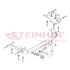 Steinhof Towbar (fixed with 2 bolts) for Nissan MURANO, 2005 2007