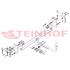 Steinhof Towbar (fixed with 2 bolts) for Nissan X TRAIL, 2013 Onwards
