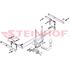 Steinhof Towbar (fixed with 2 bolts) for Nissan TIIDA Saloon, 2007 2012