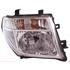 Right Headlamp (Halogen, Takes H4 Bulb) for Nissan PATHFINDER 2006 on