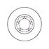National Front Axle Brake Discs (Pair)   Diameter: 255mm