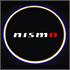 Nismo Car Door LED Puddle Lights Set (x2)   Wireless 