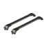 Nordrive Silenzio CX Black Edge Roof Bars for Skoda ENYAQ iV SUV, 2020 Onwards, With Solid Roof Rails