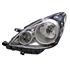 Right Headlamp (Single Reflector, Halogen, Takes H4 Bulb, Supplied With Motor And Bulbs, Original Equipment) for Nissan NOTE 2008 on