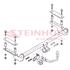 Steinhof Towbar (fixed with 2 bolts) for Opel ASTRA G van, 1999 2005