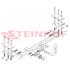 Steinhof Towbar (fixed with 2 bolts) for Opel ASTRA H Saloon, 2007 2009