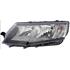 Left Headlamp (Halogen, Takes H7/H15 Bulbs, Supplies Without Motor, Original Equipment) for Skoda OCTAVIA 2013 on