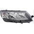 Right Headlamp (Halogen, Takes H7/H15 Bulbs, Supplies Without Motor, Original Equipment) for Skoda OCTAVIA 2013 on