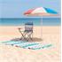 Yello Folding Chair   Stripe Blue