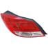 Left Rear Lamp (Hatchback, Supplied Without Bulbholder, Original Equipment) for Vauxhall INSIGNIA Hatchback 2008 2013