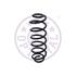 OPTIMAL Front Coil Spring (Single unit)