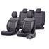Premium Fabric Car Seat Covers COMFORTLINE   Black For Chrysler SEBRING Convertible 2007 2010