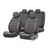 Premium Cotton Leather Car Seat Covers SPORT PLUS LINE   Black Red For Vauxhall VECTRA 1995 2002