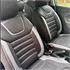 Premium Suede Leather Car Seat Covers ICONIC LINE   Black Grey For Vauxhall AMPERA 2012 Onwards