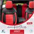 Premium Fabric Car Seat Covers COMFORTLINE   Red For Citroen C4 AIRCROSS 2010 2017