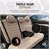 Premium Fabric Car Seat Covers COMFORTLINE   Beige For Volvo C40 2021 Onwards