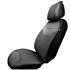 OTOM Exclusive Leather Universal Front Car Seat Cushion   Black