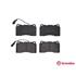 Brembo Front Brake Pads (Full set for Front Axle)   P23154