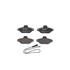 Brembo Front Brake Pads (Full set for Front Axle)   P23160