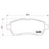 Brembo Front Brake Pads (Full set for Front Axle)   P24072