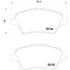 Brembo Front Brake Pads (Full set for Front Axle)