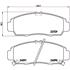 Brembo Front Brake Pads (Full set for Front Axle)   P28034