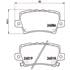 Brembo Rear Brake Pads (Full set for Rear Axle)   P28038